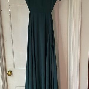 Elegant Green Evening Gown